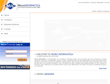 Tablet Screenshot of micmiami.com